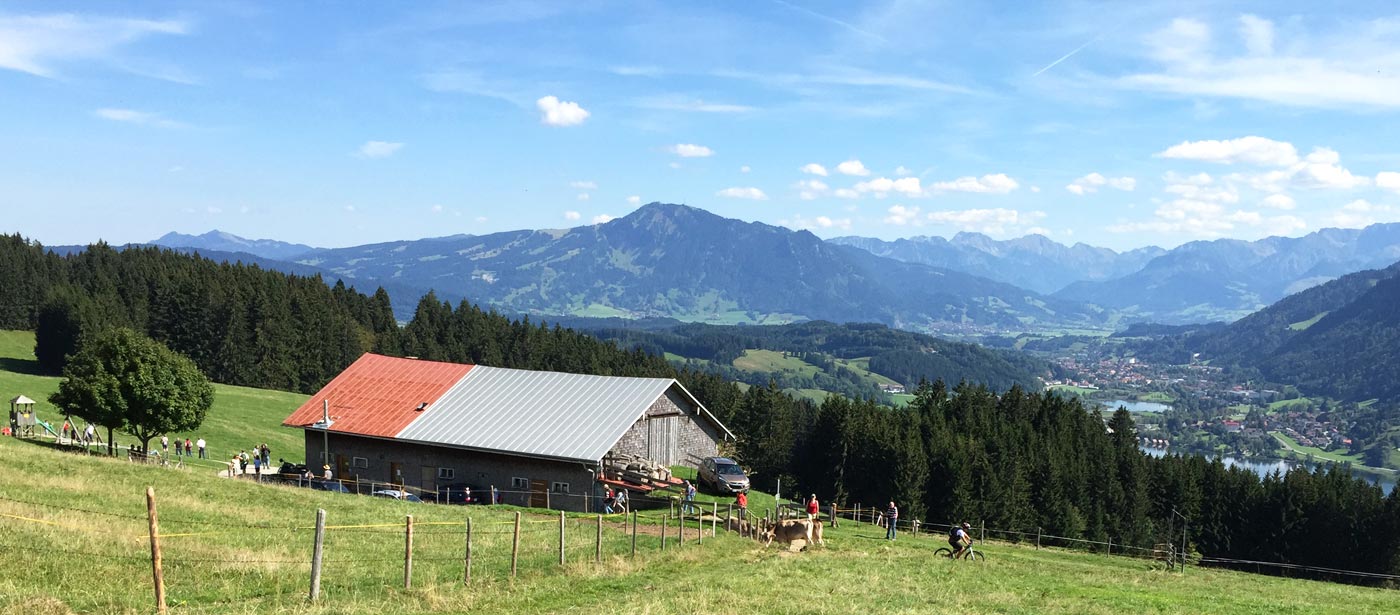 Wandern Panorama Gruenten